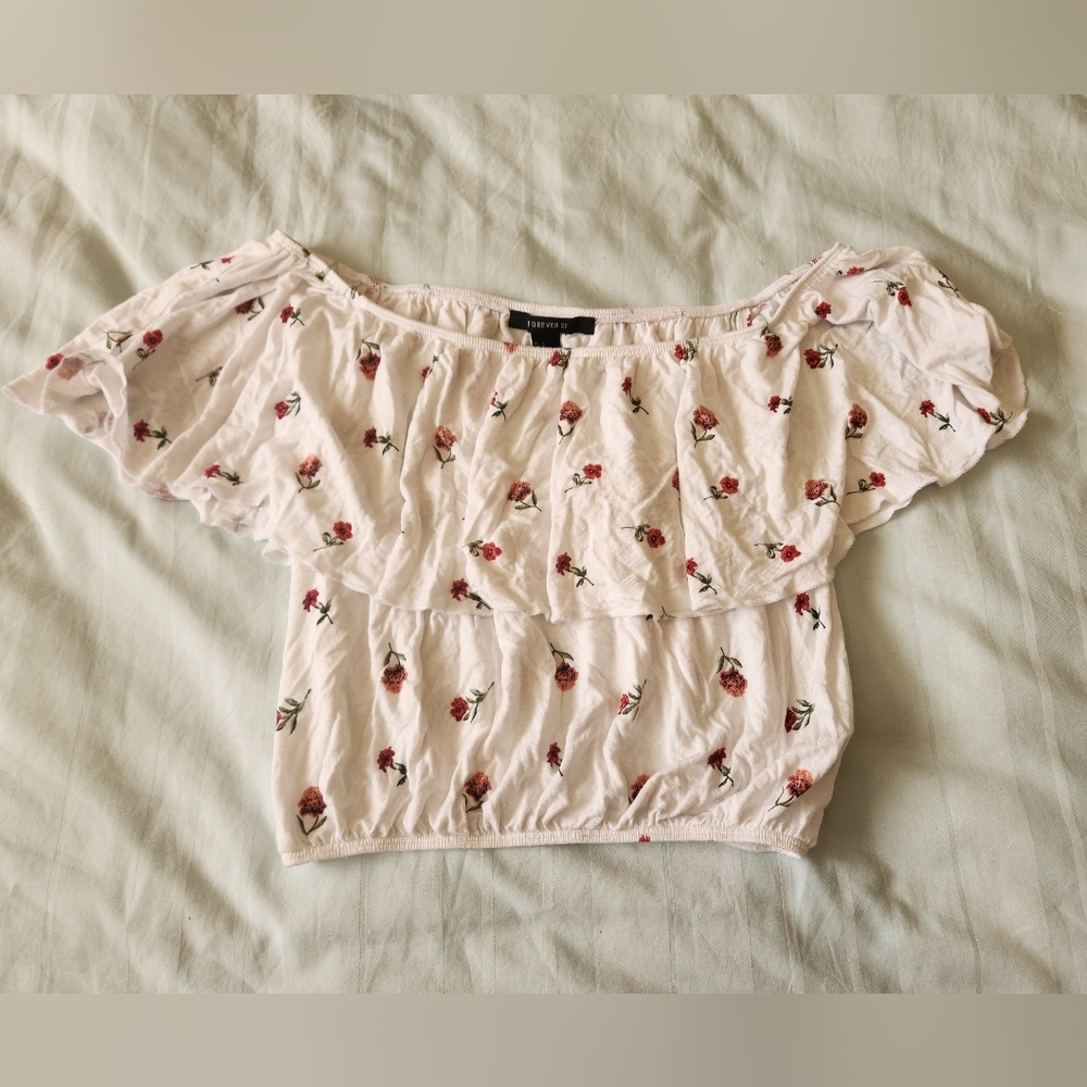 Floral Off-Shoulder Top